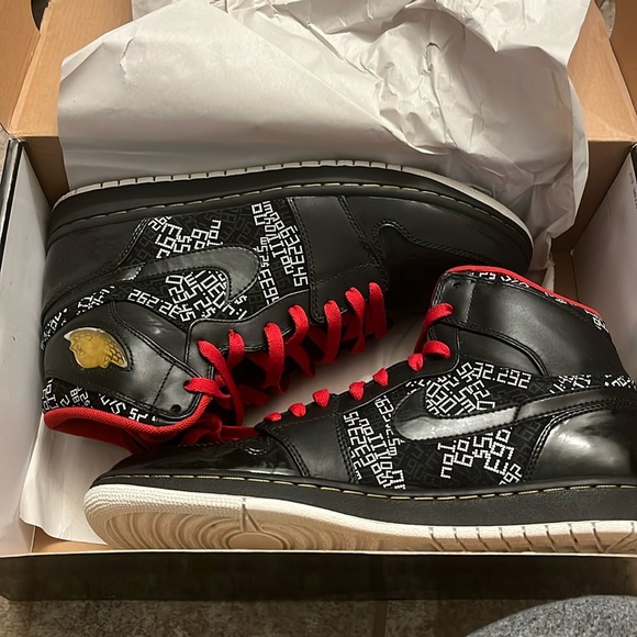 Size 10.5 - Jordan 1 High Hof Hall Of Fame 2009: with box - Picture 1 of 6